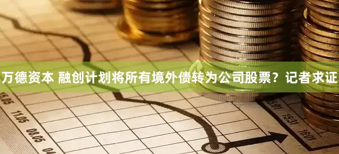万德资本 融创计划将所有境外债转为公司股票？记者求证